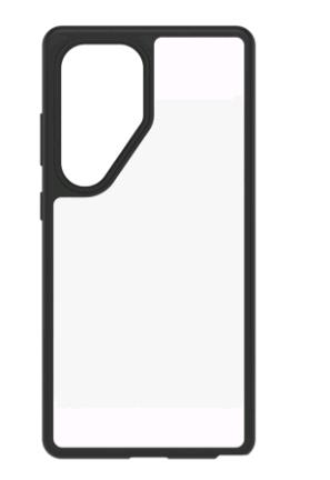 Galaxy S25 Ultra- React case - Clear / Black - ProPack