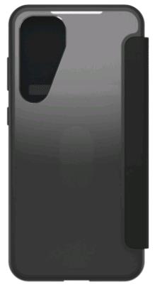Galaxy S25+ Case - React Series Folio - Crystal (Clear/Black)