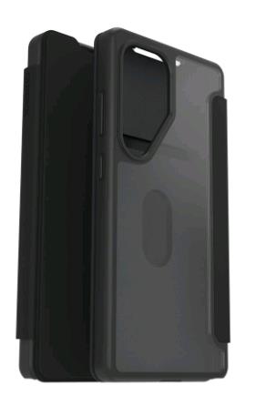 Galaxy S25 Ultra - React Folio - Clear / Black - ProPack