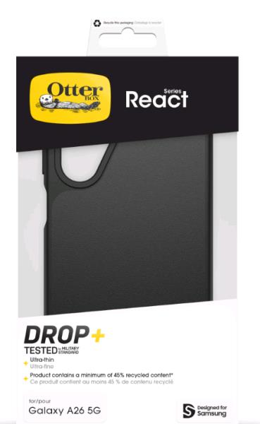 Galaxy A26 5G - Case React Series - Black