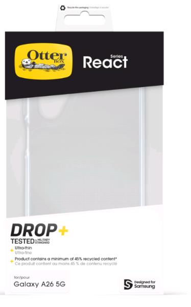 Galaxy A26 5G - Case React Series - Clear - ProPack