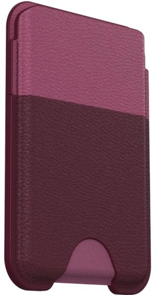 Wallet for iPhone with MagSafe - Symmetry Cactus Leather Wallet - Foxberry (Pink)