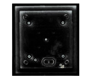 T24m/ Single On-wall Mount Black
