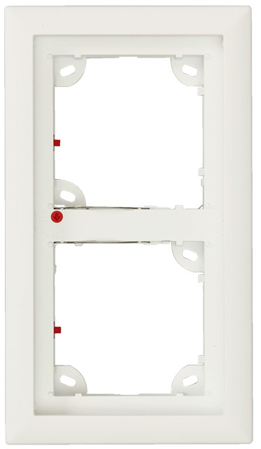 Double Frame White