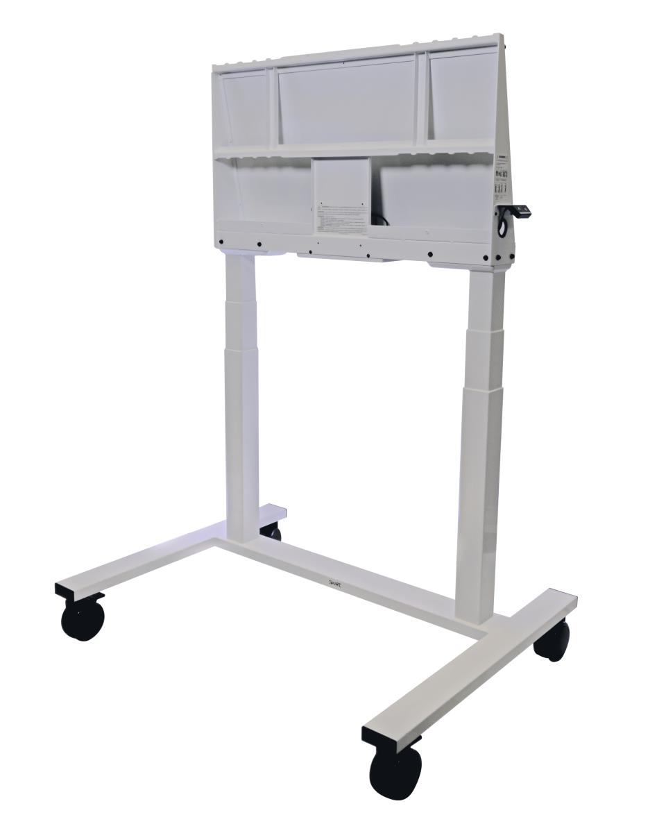Floor Stand - FSE-500 - White - Electric Height Adjustable