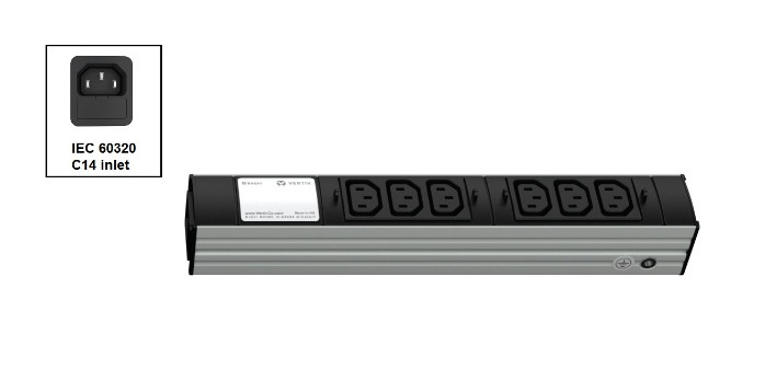 BASIC PDU DI STRIP 6XIEC C13 10A 1 PHSE EURO