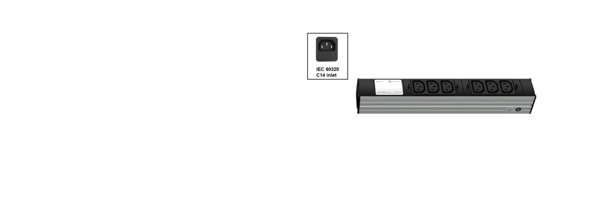 BASIC PDU DI STRIP 6XIEC C13 10A 1 PHSE EURO