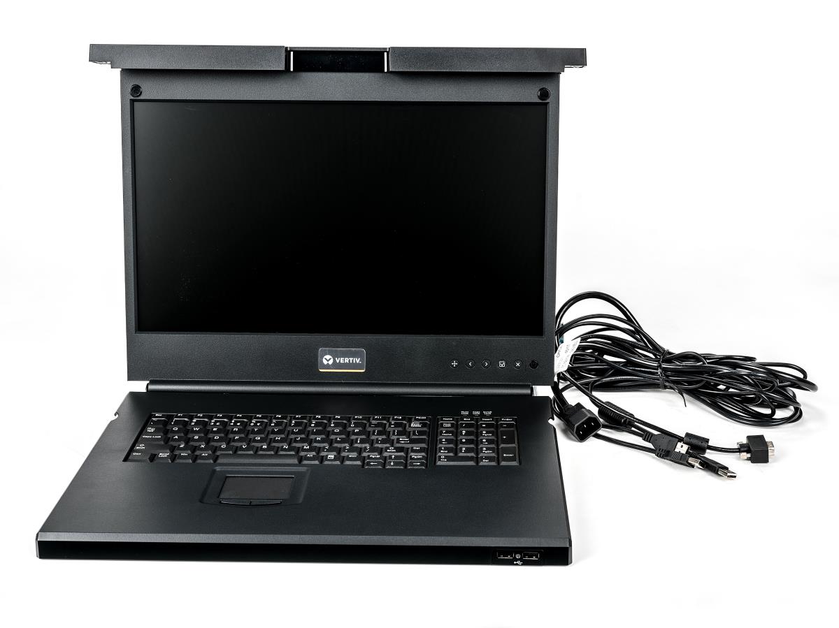 Local Rack Access (LRA) Console 18.5in LCD USB-KB 2USB PASS-US INTL ENG