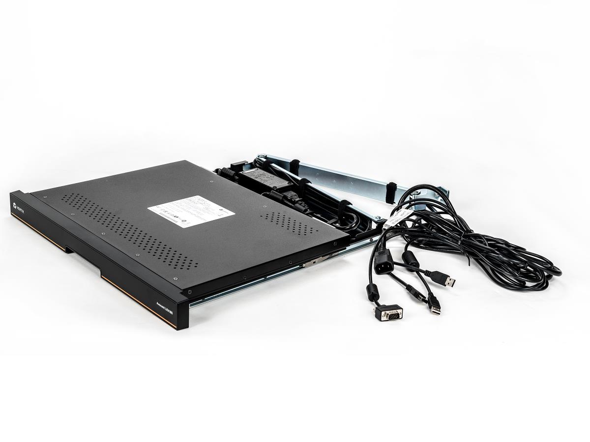 Local Rack Access (LRA) Console 18.5in LCD USB-KB 2USB PASS-US INTL ENG