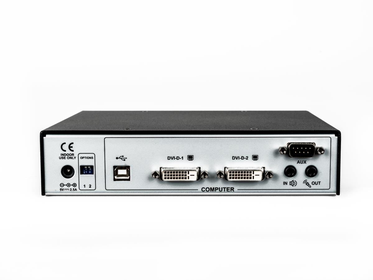 Avocent HMX 6200T / TX Dual DVI-D KVM Extr QSXGA/ USB/ Audio/ SFP