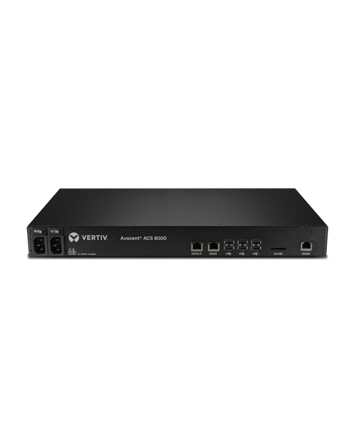 ACS 8000 8-Port Dual-DC Console Server