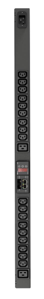 Geist Rack PDU Monitored 0U input C20 230V 16A outputs (18)C13 (2)C19
