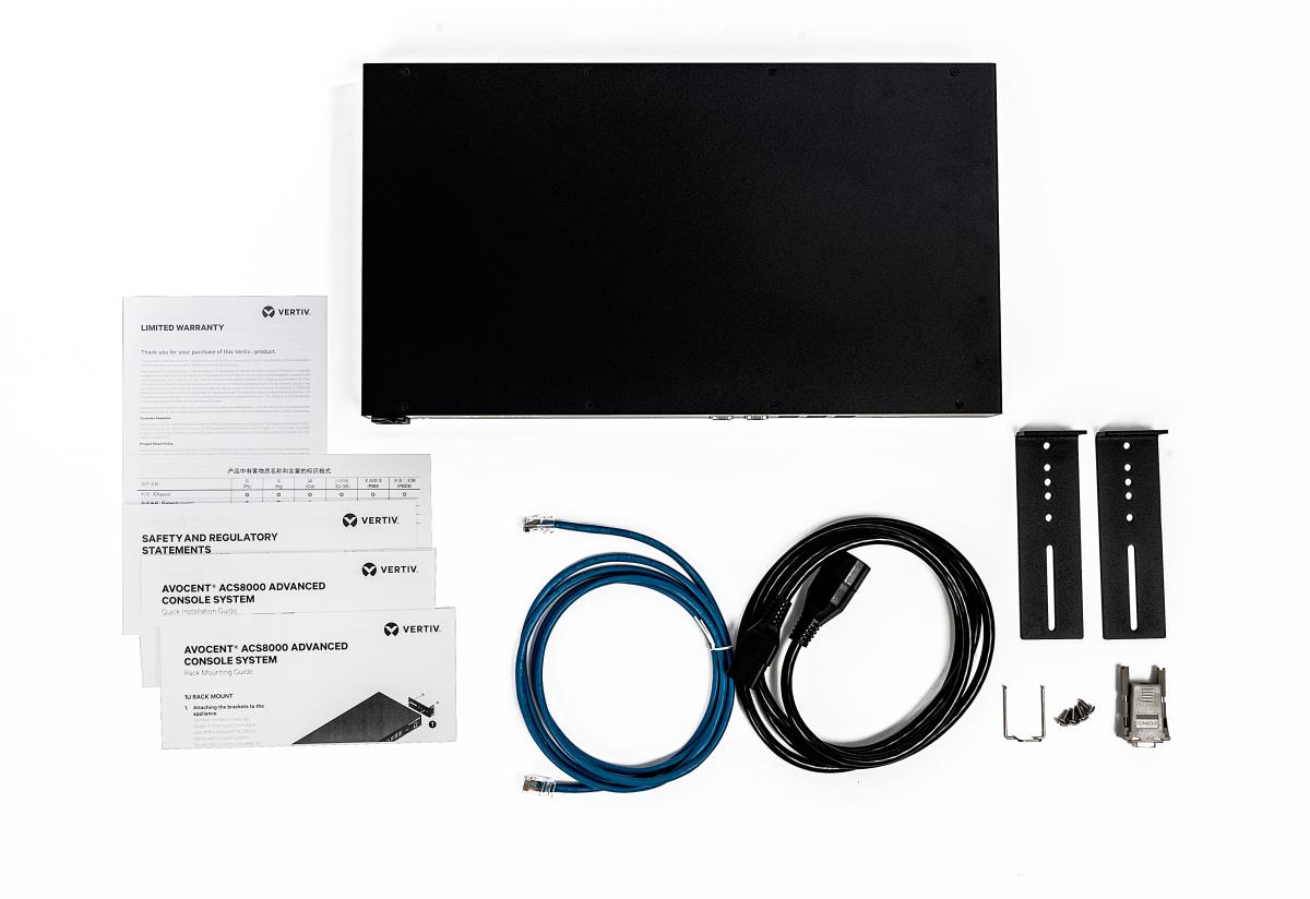 ACS8000 48-Port Console System with single AC Power Supply