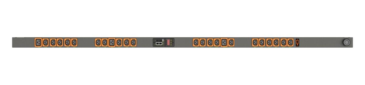 Geist MGU3EGB0-24PK33-2PS6B2A10-S rPDU Switched 0U 16A 230V / IEC C13/C19 Vertical 3m