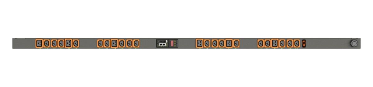 Geist MGU3EGB0-24PH63-2PS6B2A10-S rPDU Switched 0U 16A 230V / IEC C13/C19 Vertical 3m