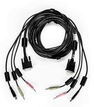 Avocent KVM Cable - USB Keyboard, Mouse & DVI-I with Audio 3m