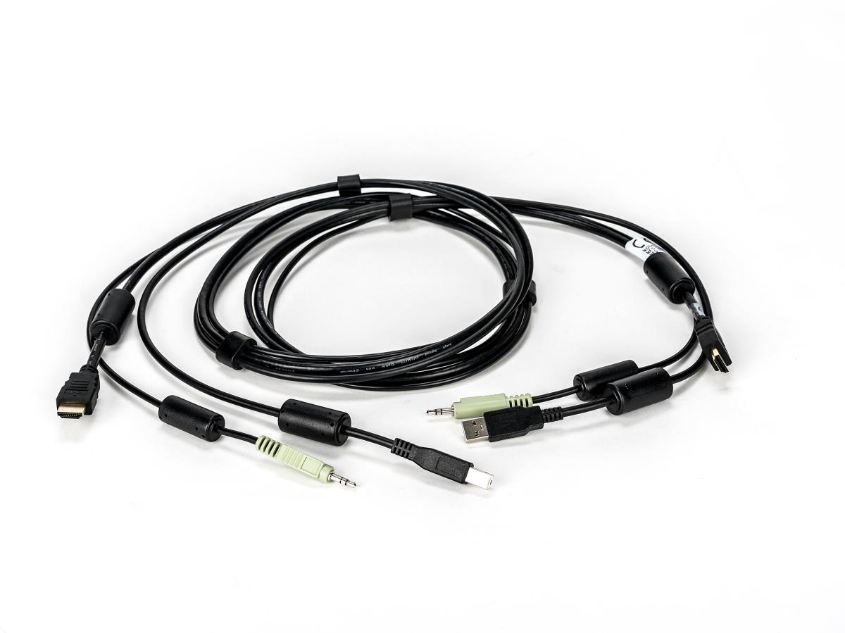 Avocent KVM Cable - USB Keyboard, Mouse & HDMI Video Cable With Speakers 1.8m - SC840H