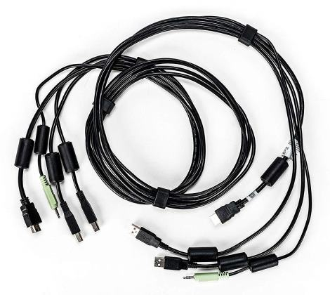 Avocent KVM Cable - USB Keyboard, Mouse & HDMI Video Cable With Speakers & CAC 3m - SC845H