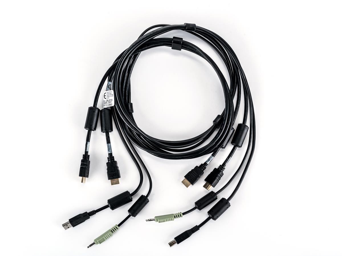 Avocent KVM Cable - USB Keyboard, Mouse & Dual Head HDMI Video Cable With Speakers 3m - SC940H