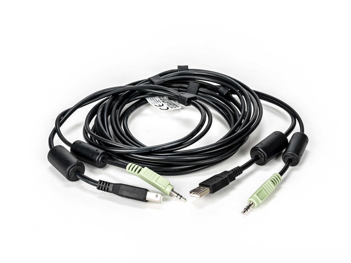 Avocent KVM Cable - USB Keyboard, Mouse With Audio 3m - SCKM140