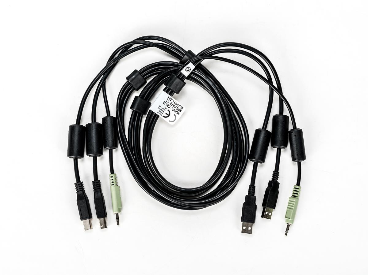 Avocent KVM Cable - USB Keyboard, Mouse With Audio & CAC/DPP 1.8m - SCKM145