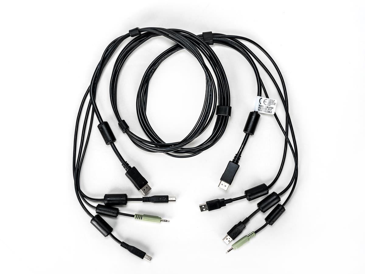 Avocent KVM Cable - USB Keyboard, Mouse & DisplayPort Video Cable With Speakers & CAC 1.8m - SC845D