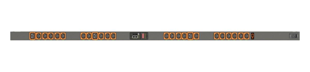 Geist Rack PDU outlet metered 0U input IEC 60320 C20 power inlet 230V 16A locking IEC60