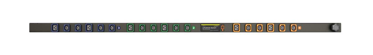 Geist Rack PDU Elementary (upgradeable) 0U input IEC 60309 230/400V 3x16A locking outpu