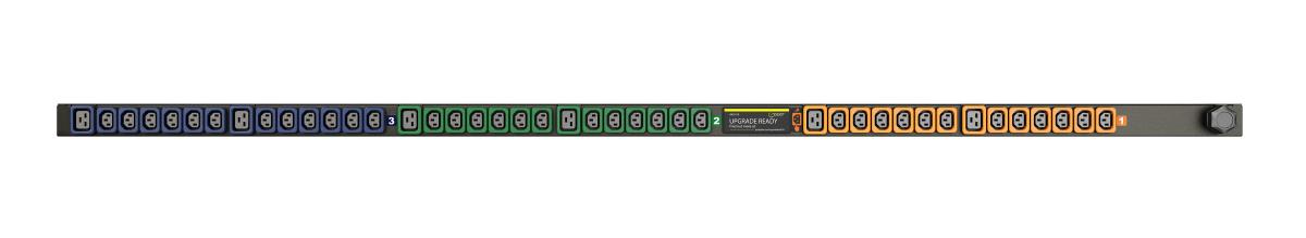 Geist Rack PDU Elementary (upgradeable) 0U input IEC 60309 230/400V 3x16A locking outpu