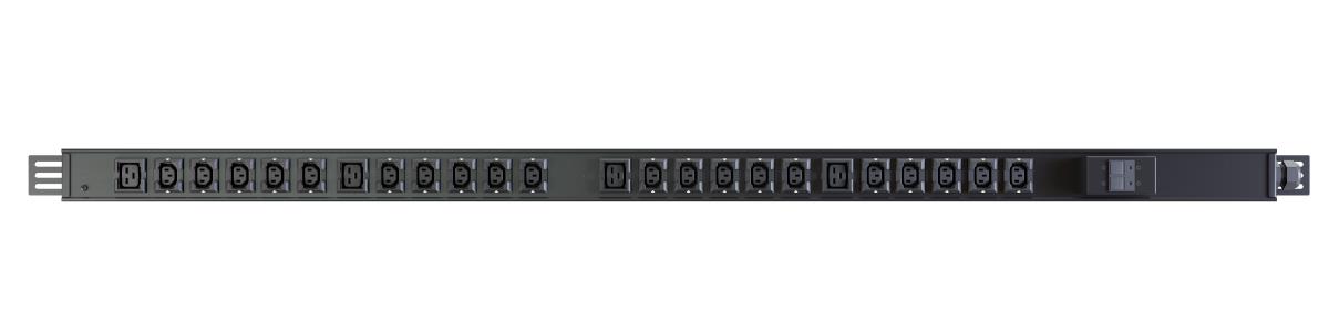 POWERGO Rack PDU BASIC 0U 32A 220V IEC60309X3M C13X20+C19X4 BR