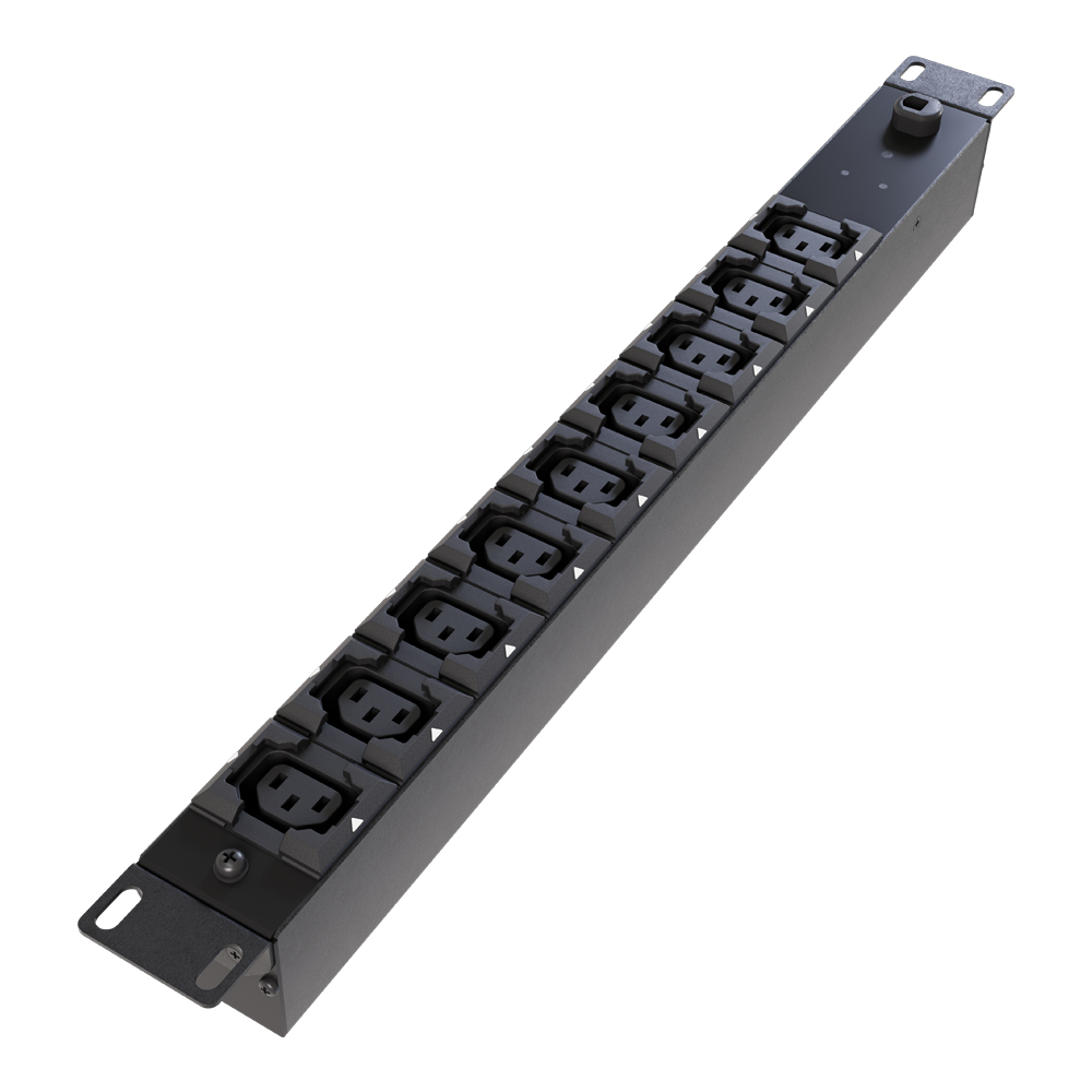 PowerGo Rack PDU Basic 1U 10A 220V C143m C139 black