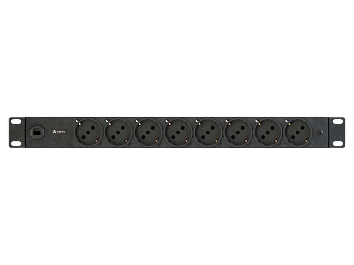 PowerGO Rack PDU Basic 1U10A220VC14 3MSCHUKO 8BLACK