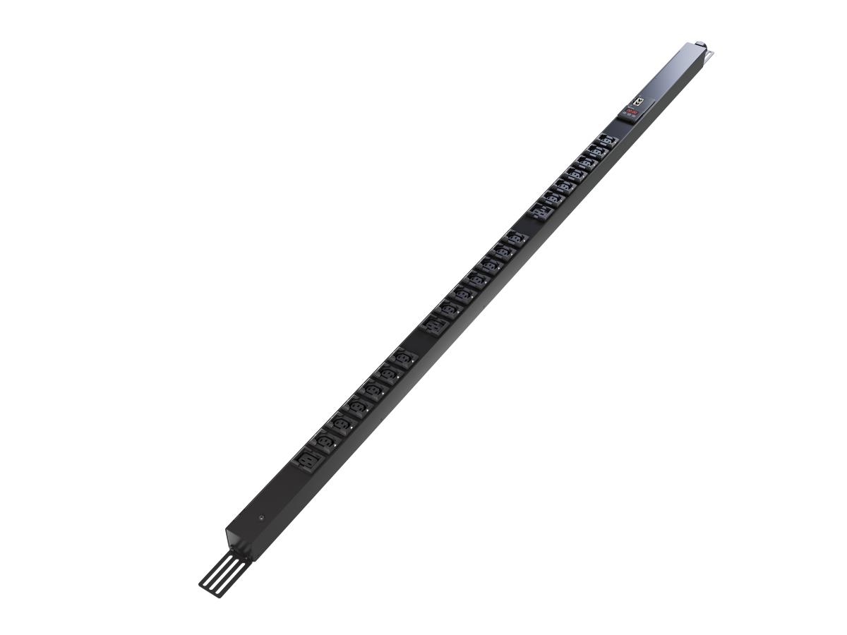 PowerGo Rack PDU Monitored 0U16A220VIEC60309 3mC13 18 + C19 3 Black