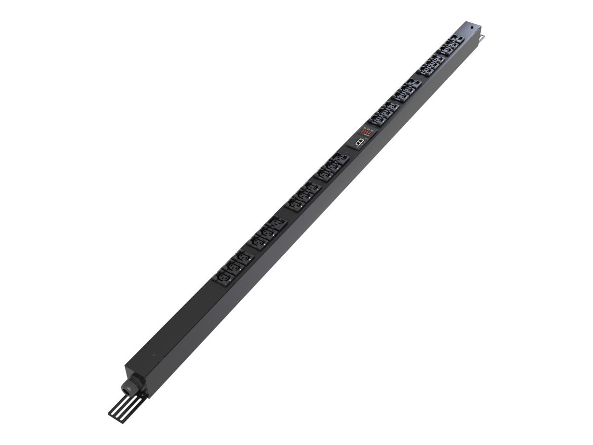 PowerGo Rack PDU Switched 0U16A220VIEC603093mC1320 + C194 Black