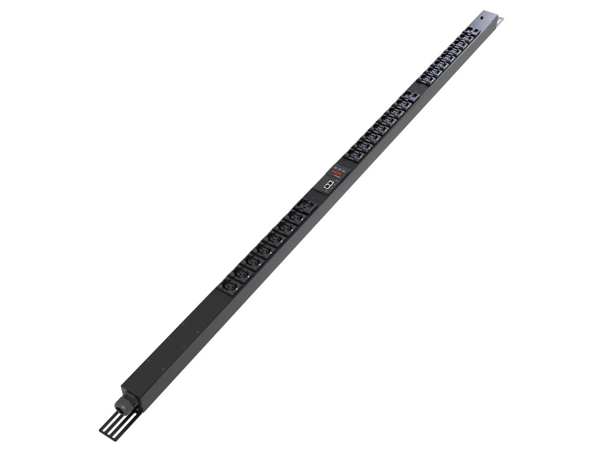 PowerGo Rack PDU Monitored 0U16A220V/380VIEC60309 3m C1321 + C193 Black