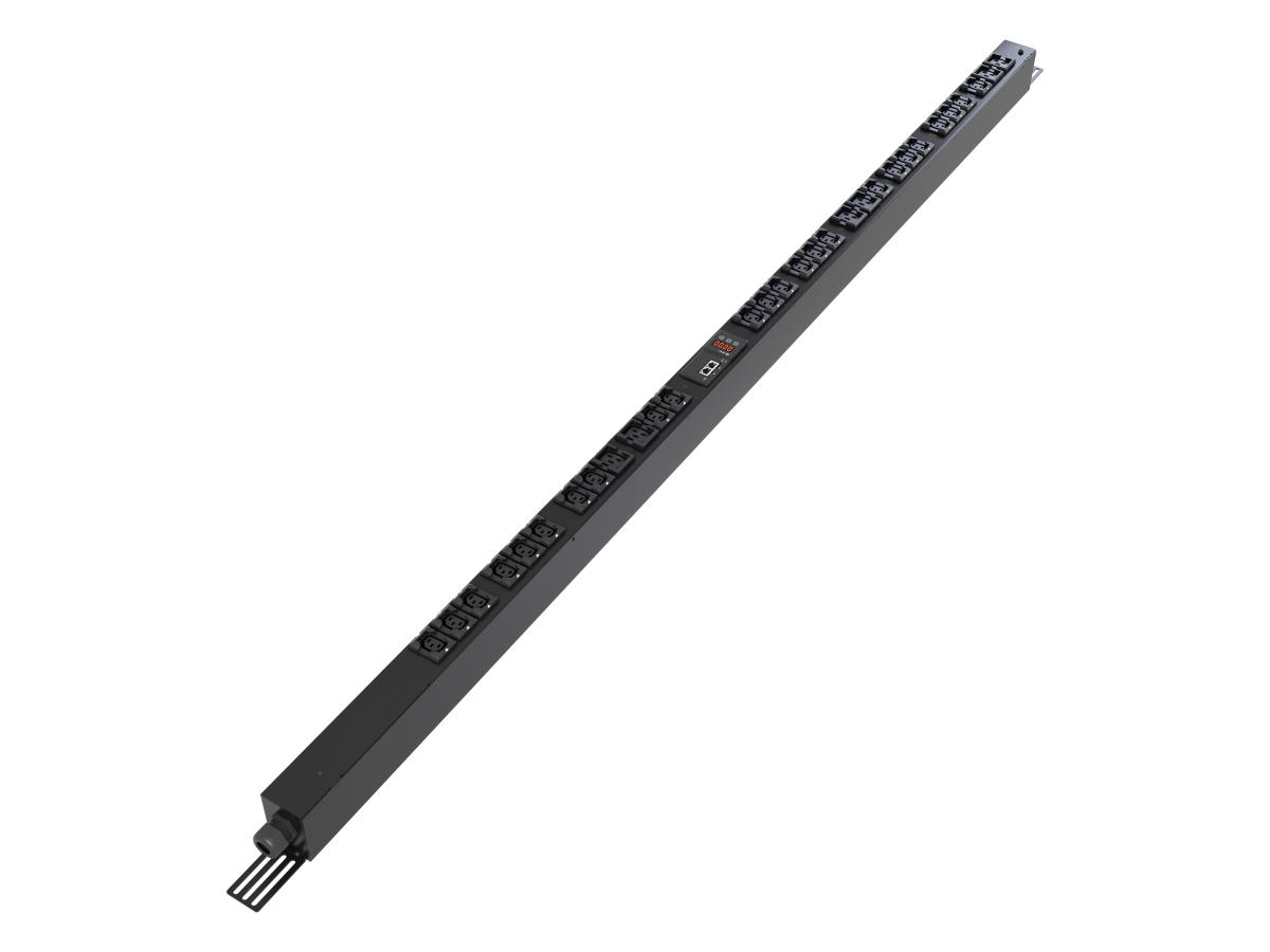 PowerGo Rack PDU Switched 0U16A220V/380VIEC60309 3m C1324 + C196 Black