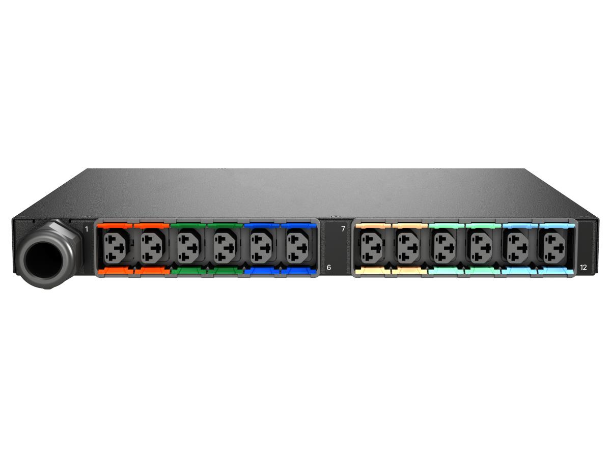 Vertiv Geist Rack PDU Monitored (Outlet Level) EC 1U input IEC 60309 230/400V 3x32A combi outp