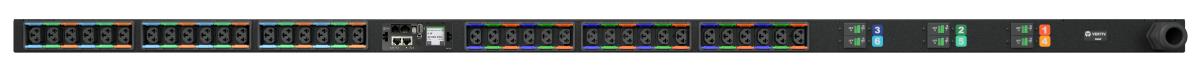 Vertiv Geist Rack PDU Monitored (Unit Level) EC 0U input IEC 60309 230/400V 3x32A combi outlet