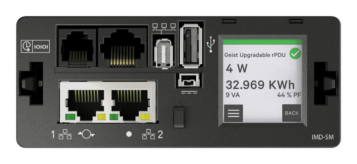 Vertiv Geist Rack PDU Monitored (Unit Level) EC 0U input IEC 60309 230/400V 3x16A outlets (36)