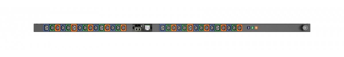 Vertiv Geist Rack PDU Monitored (Unit Level) EC 0U input IEC 60309 230/400V 3x16A locking outl