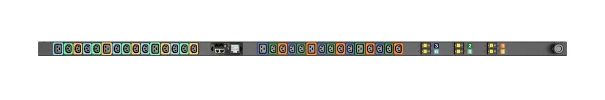 Vertiv Geist Rack PDU Monitored (Unit Level) EC 0U UPDU rating 3ph32A230/415V combi outlets (3