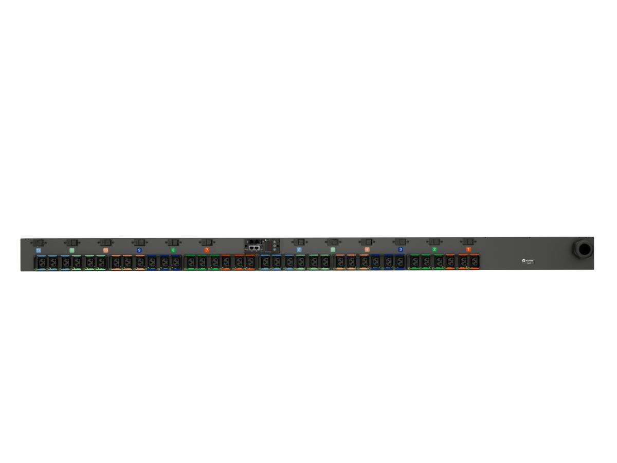 Vertiv Geist PDU Monitored (Outlet Level) EC 0U input IEC 60309 63A 230/400V Com