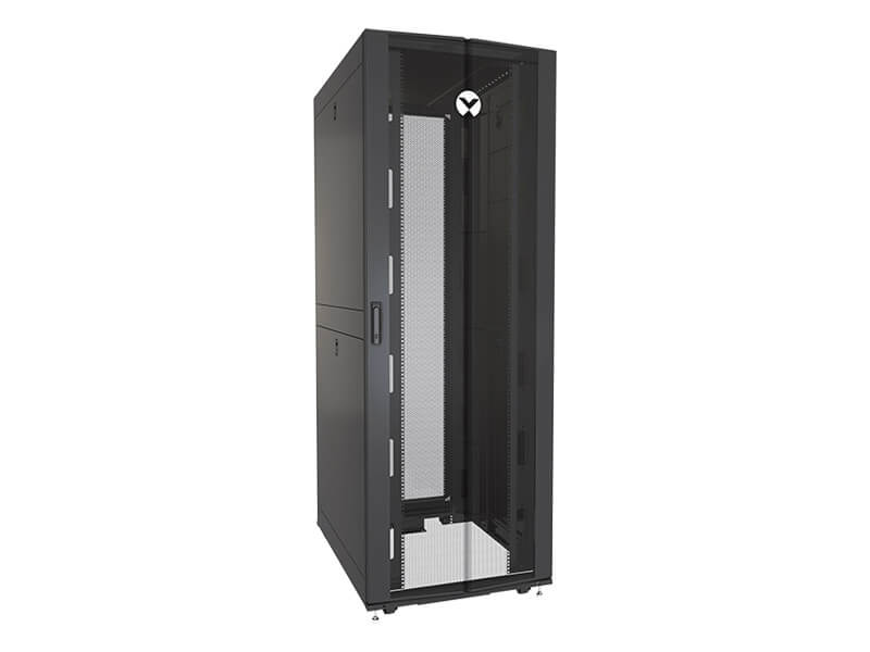 Rack 48U 2265mmx600mmx1115mm with Color RAL 7021 Black gray No Side Panels