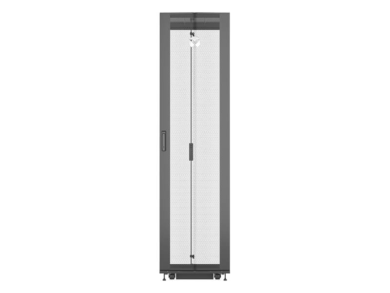 Rack 48U 2265mmx600mmx1215mm with Color RAL 7021 Black gray No Left Side Panels