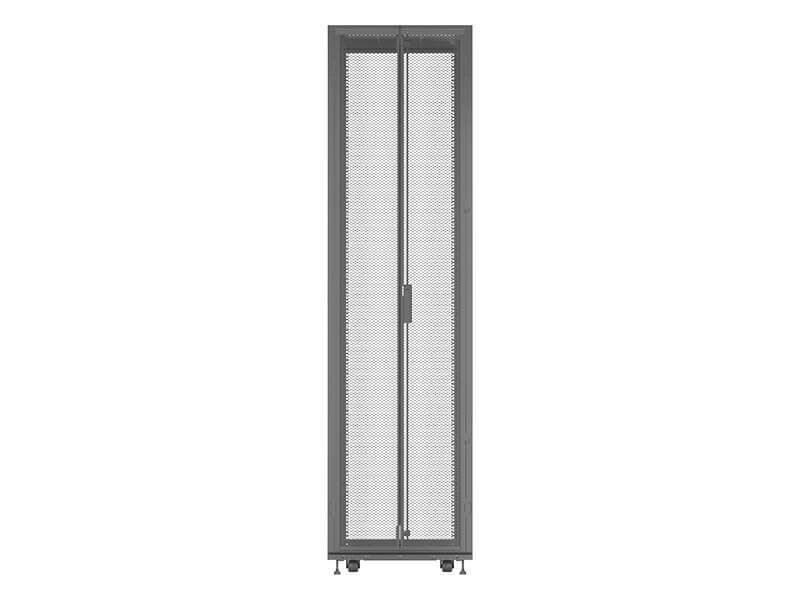 Rack 48U 2265mmx600mmx1215mm with Color RAL 7021 Black gray No Left Side Panels