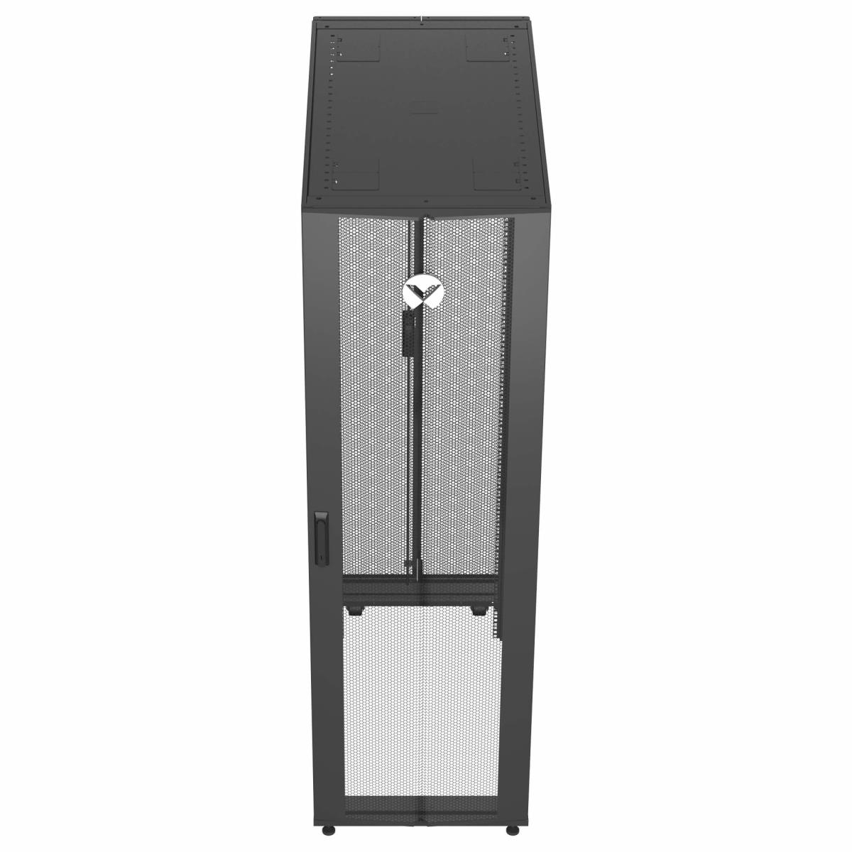 Rack 42U 1998mmx600mmx1115mm with Color RAL 7021 Black gray No Left Side Panels