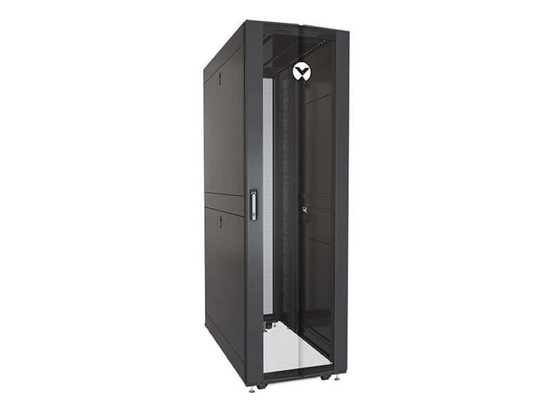 Rack 42U 1998mmx600mmx1215mm with Color RAL 7021 Black gray No Side Panels