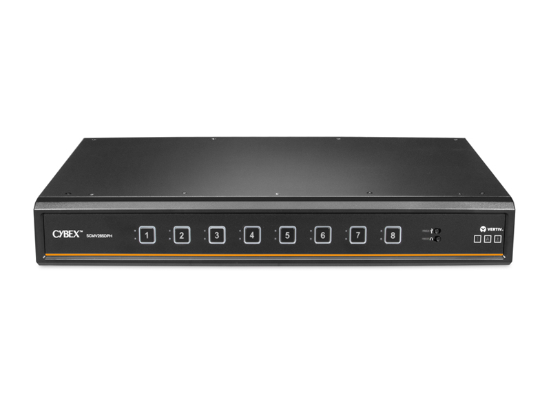CYBEX SC Universal DP/H Secure 8-Port MultiViewer KVM PP4.0