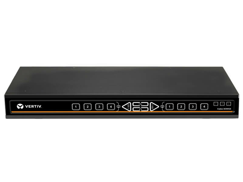 CYBEX SC Universal DP/H Secure Desktop Matrix 2x4 KVM with CAC PP4.0