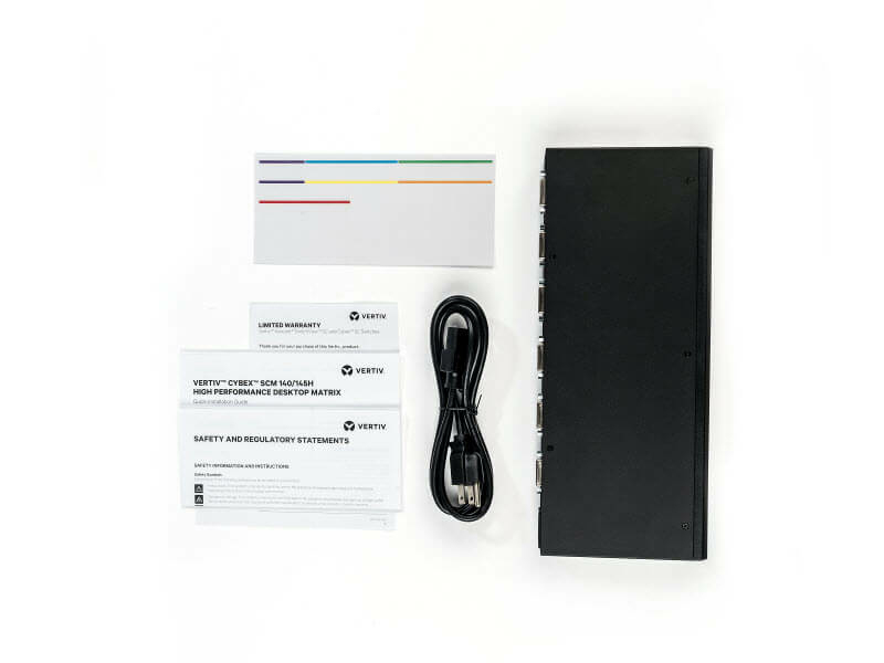 CYBEX SC Universal DP/H Secure Desktop Matrix 2x8 KVM with CAC PP4.0
